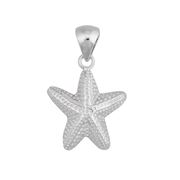 charles albert Sterling Silver Starfish Pendant Sterling Silver Pendants