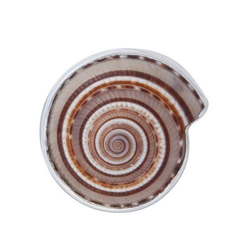 Charles Albert Sterling Silver Sundial Shell Adjustable Ring Sterling Silver Rings