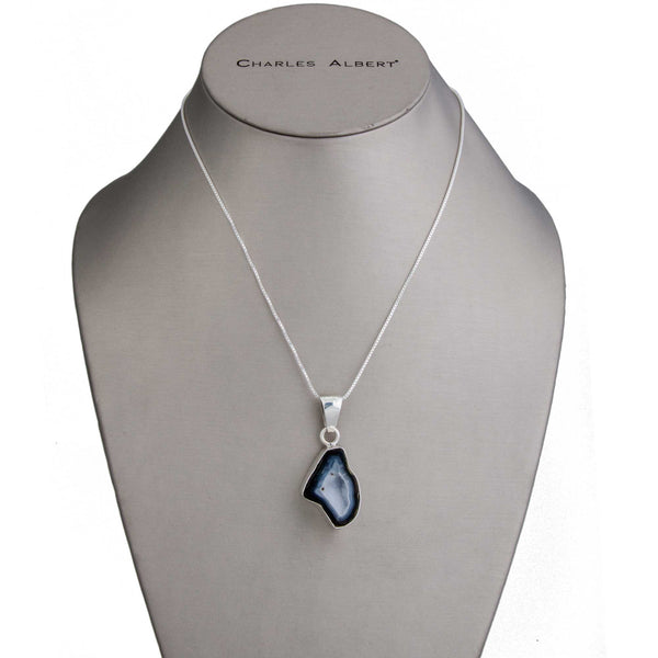 Charles Albert Sterling Silver Tabasco Geode Pendant Sterling Silver Pendants