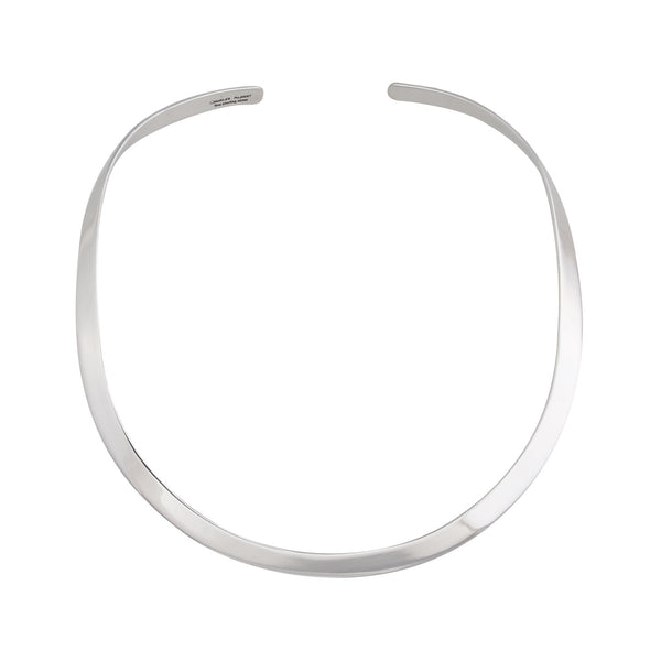 charles albert Sterling Silver Thicker Open Round Neckwire 15% Off - Discontinued Items