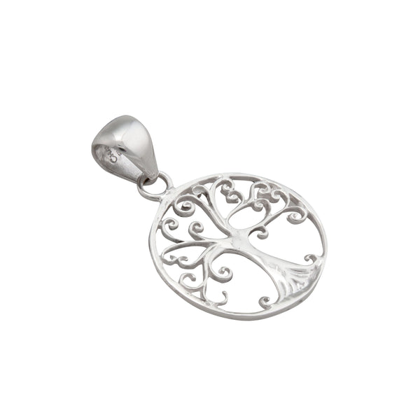 Charles Albert Sterling Silver Tree Of Life Pendant Sterling Silver Pendants