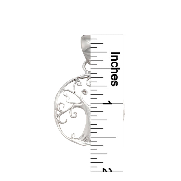 Charles Albert Sterling Silver Tree Of Life Pendant Sterling Silver Pendants
