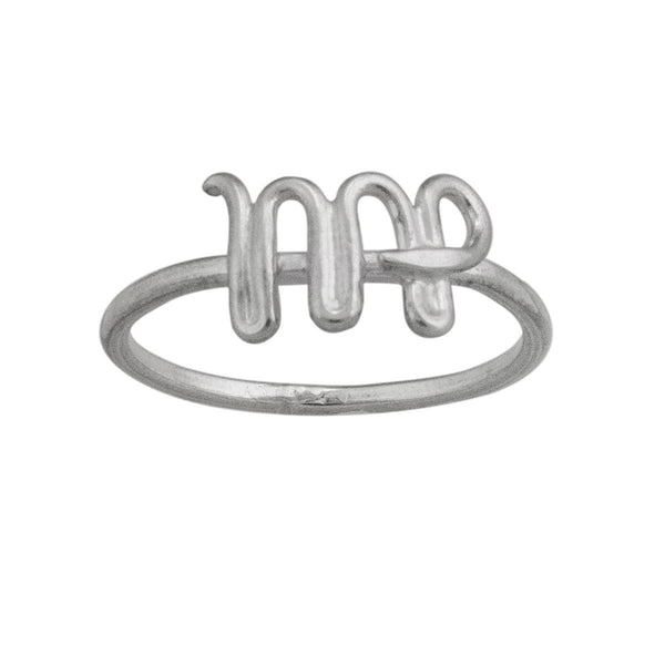 charles albert Sterling Silver Virgo Ring 30% Off - Discontinued Items