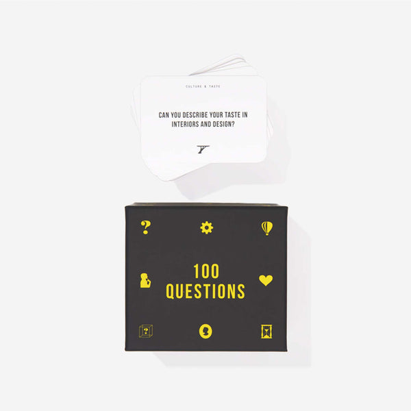 charles and marie 100 QUESTIONS Game | KARTENSPIEL f. gehaltvolle Gespräche | Englische Edition | The School of Life