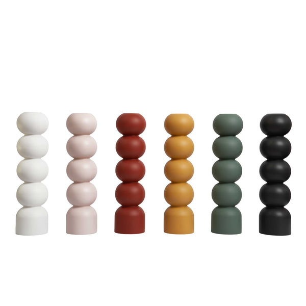 Charles And Marie 3-in-1 HIGH - Multifunktionaler Holz-Kerzenhalter 34 Cm Hoch | Lemon Lily