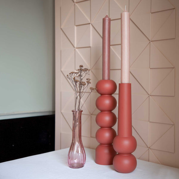 Charles And Marie 3-in-1 HIGH - Multifunktionaler Holz-Kerzenhalter 34 Cm Hoch | Lemon Lily