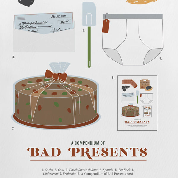 Charles And Marie A COMPENDIUM Of BAD PRESENTS | WEIHNACHTSKARTE | Pop Chart Lab