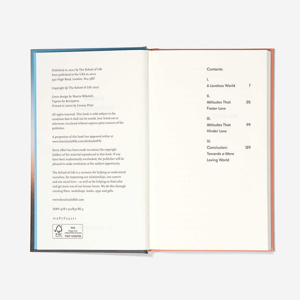 Charles And Marie A MORE LOVING WORLD | BUCH | English Edition | The School Of Life