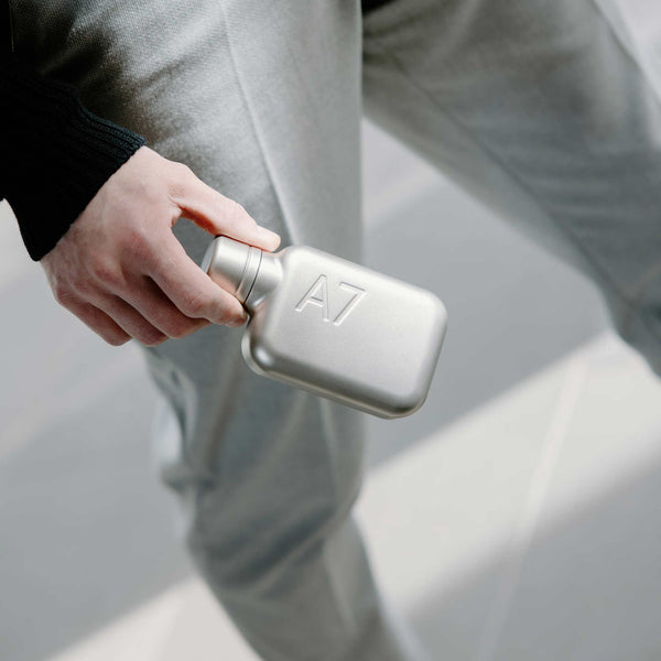 Charles And Marie A7 Edelstahlflasche Memobottle™ SATIN | Flache Wiederverwendbare TRINK- & WASSERFLASCHE | 250 Ml