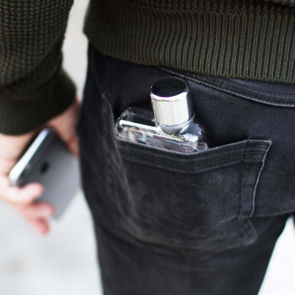 Charles And Marie A7 Memobottle | Flache Wiederverwendbare TRINK- & WASSERFLASCHE | 180 Ml