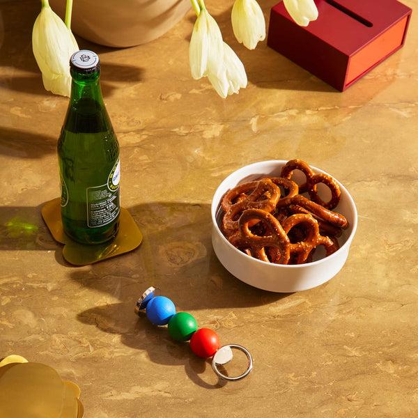 Charles And Marie ABACO - Rot-grün-blauer Flaschenöffner - Joe Doucet | Areaware