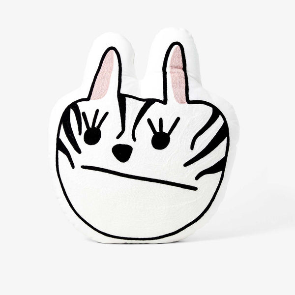 charles and marie AELFIE PILLOW - Katze - TIER-ZIERKISSEN | Aelfie Oudghiri | Areaware