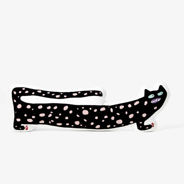 Charles And Marie AELFIE PILLOW | Panther | TIER-ZIERKISSEN | Aelfie Oudghiri | Areaware