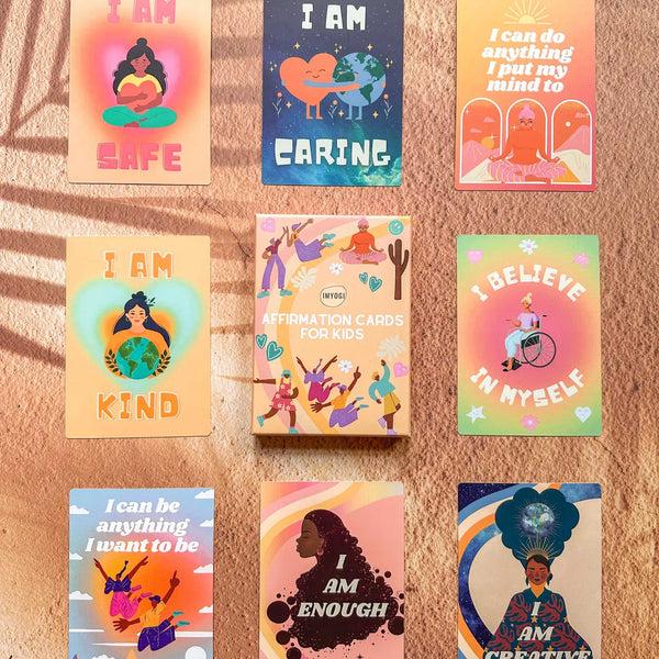 Charles And Marie AFFIRMATION CARDS For KIDS | KARTENSET | 30 Übungen Zur SELBSTBESTÄTIGUNG Für Kinder | IMYOGI