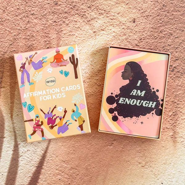 charles and marie AFFIRMATION CARDS for KIDS | KARTENSET | 30 Übungen zur SELBSTBESTÄTIGUNG für Kinder | IMYOGI