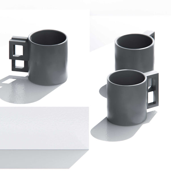 Charles And Marie ALFRED | Grauer FORMEN BECHER | Ian Anderson | Aandersson