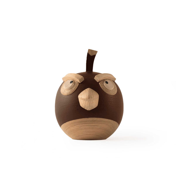 charles and marie ANGRY BIRDS X BOMB SMALL - Holzfigur - Eiche 9 cm hoch | Jakob Burgsø | boyhood