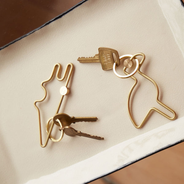 Charles And Marie ANIMAL KEY RING | SCHLÜSSELANHÄNGER KROKODIL | Karl Zahn | Areaware