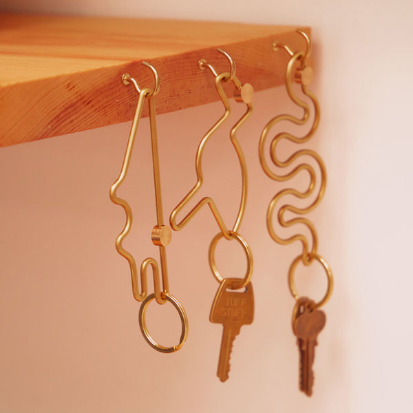 Charles And Marie ANIMAL KEY RING | SCHLÜSSELANHÄNGER SCHLANGE | Karl Zahn | Areaware