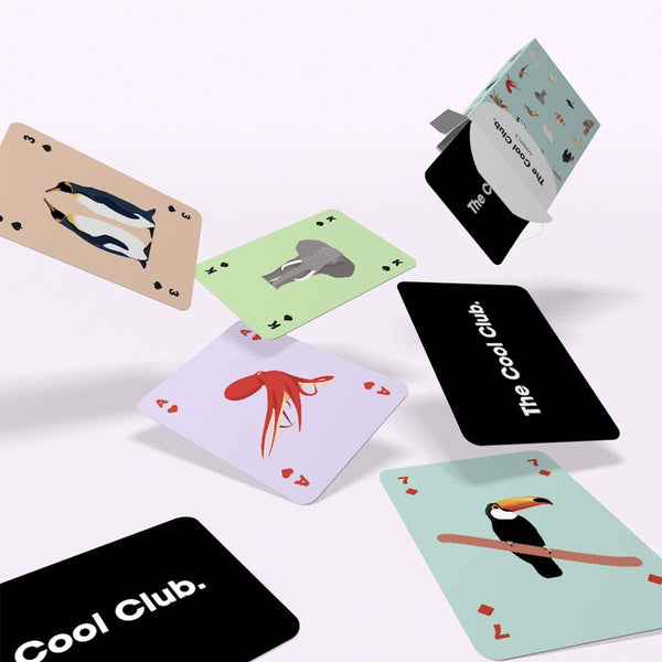 Charles And Marie ANIMALS | TIER SPIELKARTEN | 54 Karten | The Cool Club
