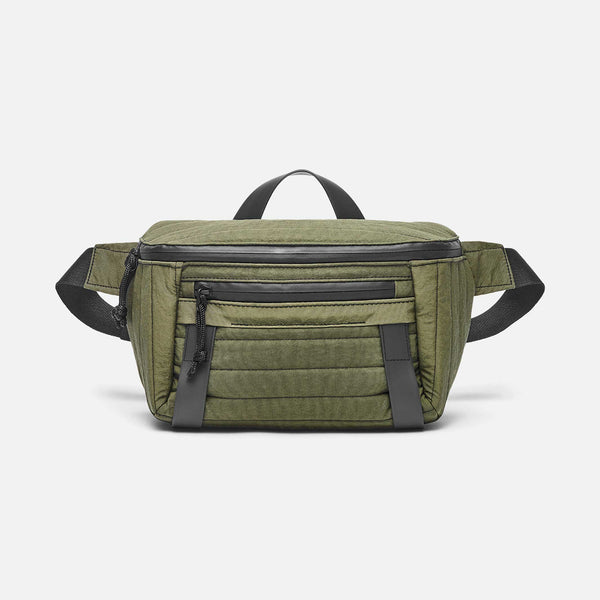 charles and marie ARRIS SLINGBAG - moosgrüne Umhängetasche | Craighill