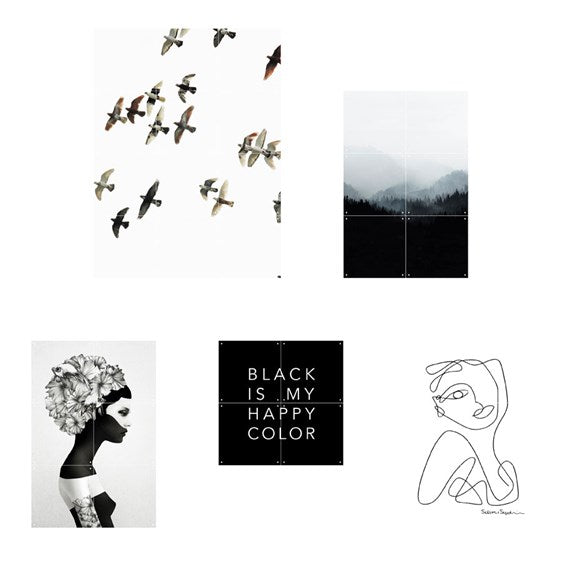 Charles And Marie ART COLLECTORS BOX MINIMALISM - Wanddekoration - Kreativ-Set | IXXI