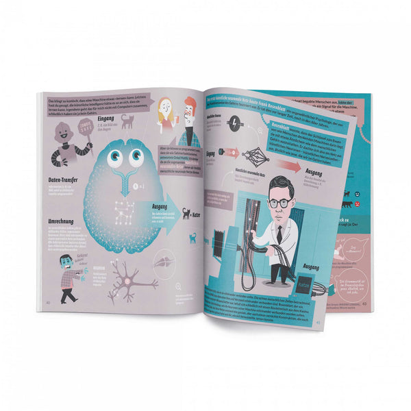 Charles And Marie AVA Im Land Der Zukunft | Wie KÜNSTLICHE INTELLIGENZ Funktioniert | KINDER-WISSENBUCH | Ryszard Tadeusiewicz & Maria Mazurek | Helvetiq