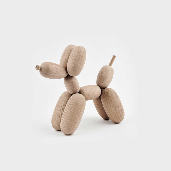 Charles And Marie BALLON D’OG - Holz Balloon Dog - Eiche | Jakob Burgsø | Boyhood