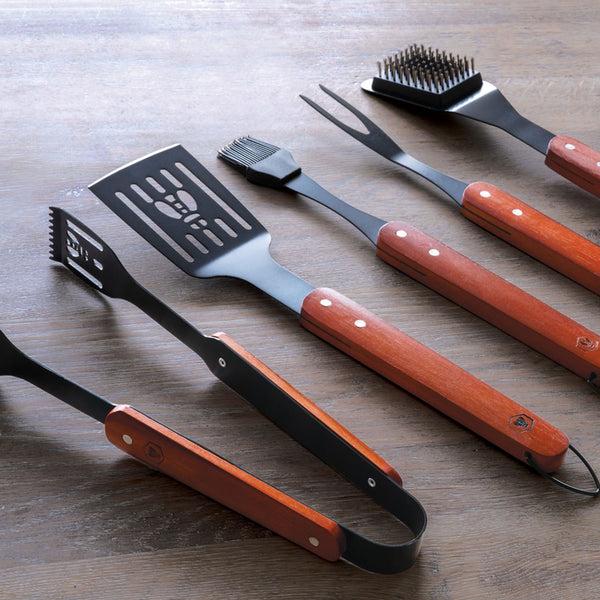 Charles And Marie Barbecue-Set - Black Edition 5-teiliges Set | Laguiole