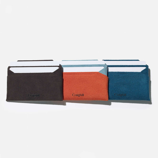 charles and marie BATTEN CARD WALLET - Ultrasuede Karten-Etui | Craighill