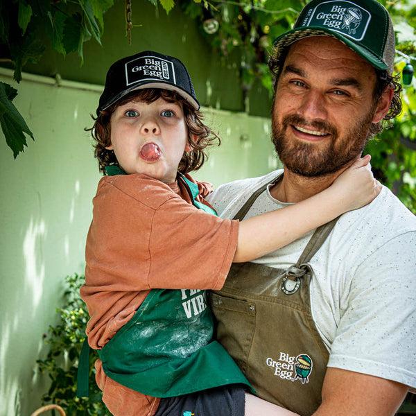 Charles And Marie BIG GREEN EGG | schwarze BASEBALL KAPPE | One Size | Big Green Egg