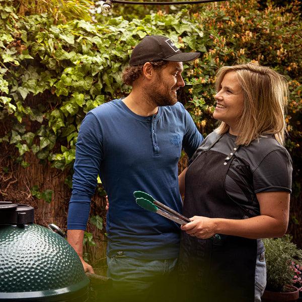 Charles And Marie BIG GREEN EGG | schwarze BASEBALL KAPPE | One Size | Big Green Egg
