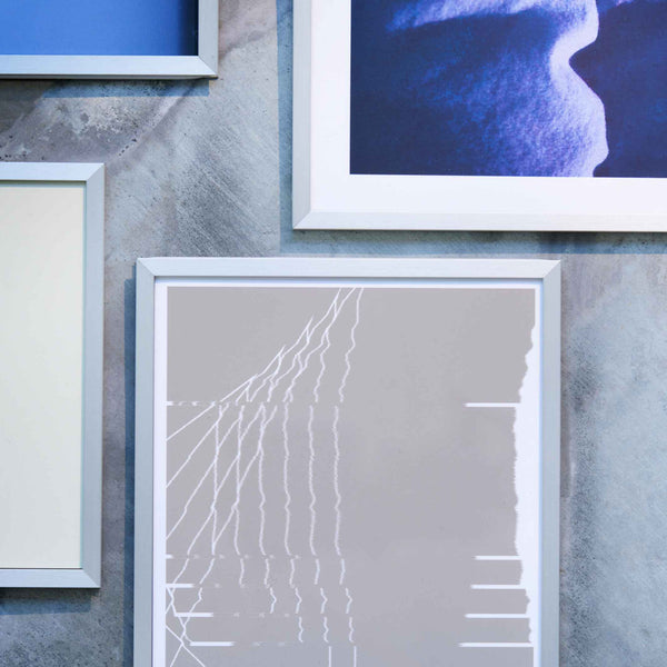 charles and marie Bilderrahmen - FRAME BRUSHED ALUMINIUM | Moebe