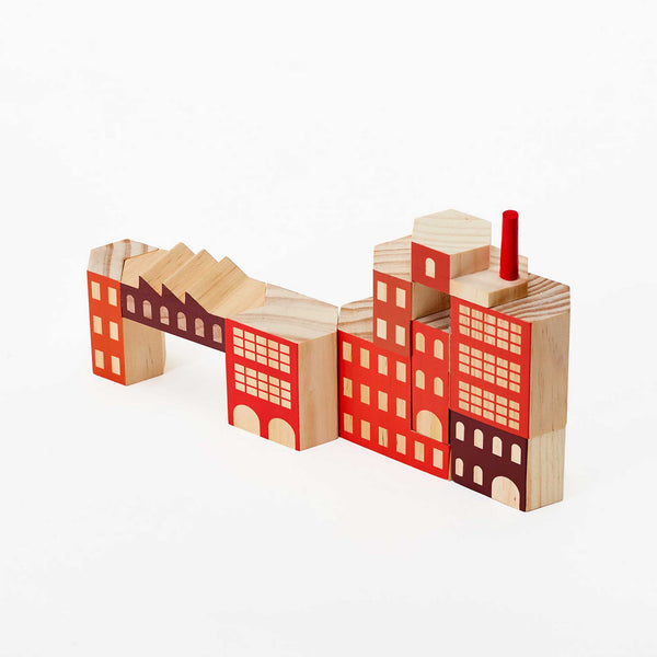 Charles And Marie BLOCKITECTURE® | FACTORY | Holz Architektur BAUSTEINE | James Paulius | Areaware