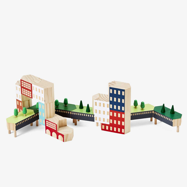 charles and marie BLOCKITECTURE® New York City | GREENWAY | Holz Architektur BAUSTEINE | James Paulius | Areaware