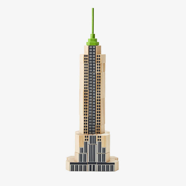 charles and marie BLOCKITECTURE® New York City | SKYSCRAPER | Holz Architektur BAUSTEINE | James Paulius | Areaware