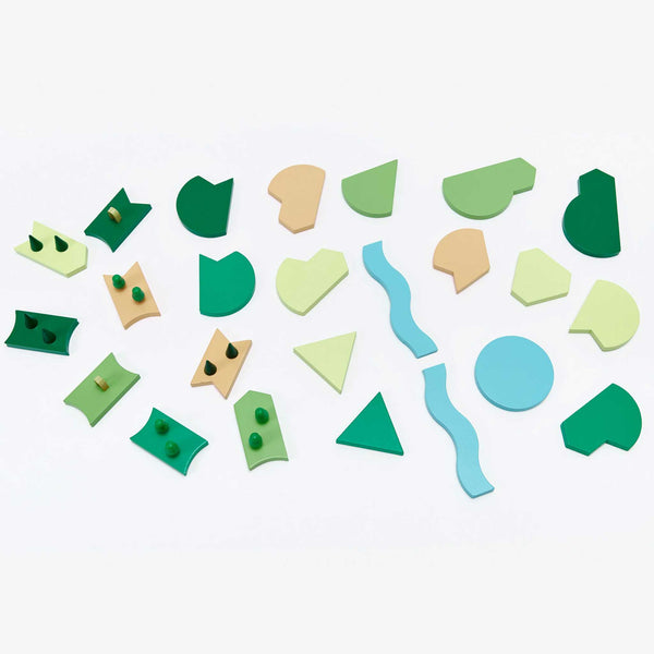 Charles And Marie BLOCKITECTURE® | PARKLAND | Holz Architektur BAUSTEINE | James Paulius | Areaware