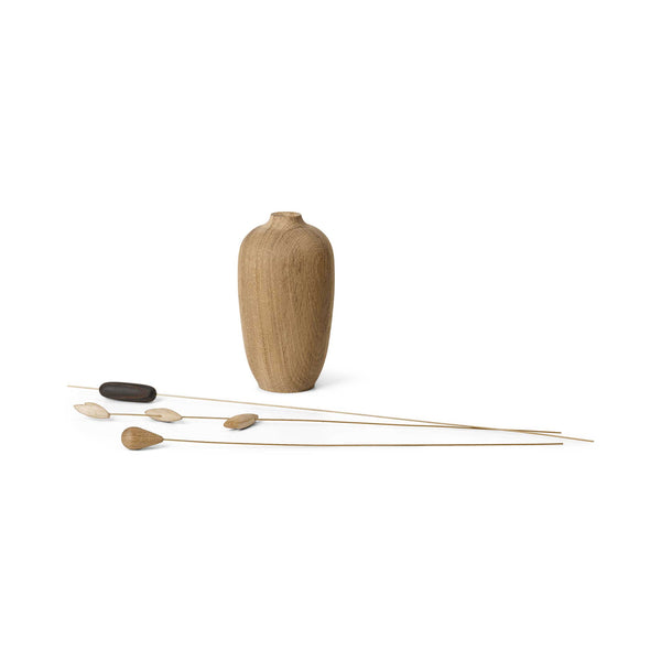 Charles And Marie BLOOM - Kleine Holz Vase - 12 Cm Hoch | Mencke&vagnby | Spring Copenhagen