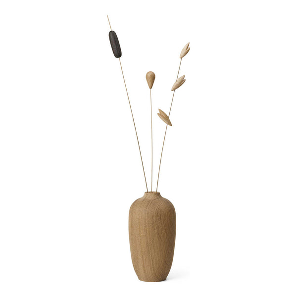 charles and marie BLOOM - kleine Holz Vase - 12 cm hoch | mencke&vagnby | Spring Copenhagen
