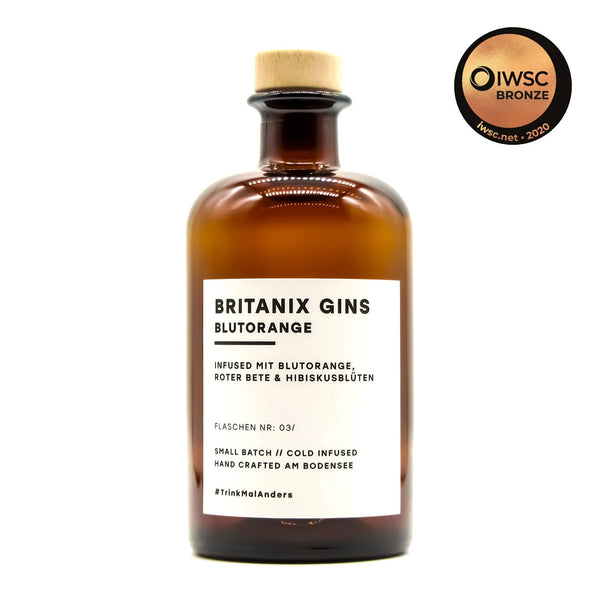 charles and marie Blutorange GIN | 500ML | 40%VOL | Britanix Gins