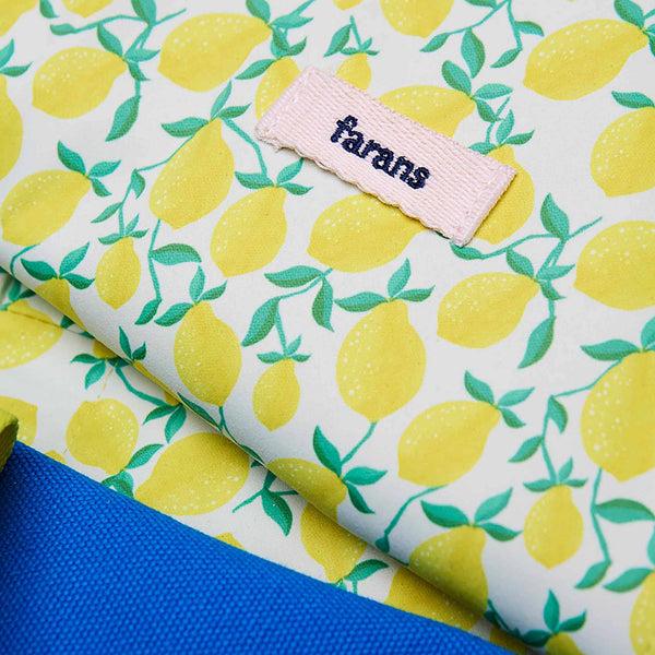 Charles And Marie BODHI NOMAD - Azurblauer Weekender Medium - Reise-Tasche Aus Recyceltem Segeltuchstoff | Farans