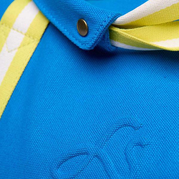 Charles And Marie BODHI NOMAD - Azurblauer Weekender Medium - Reise-Tasche Aus Recyceltem Segeltuchstoff | Farans