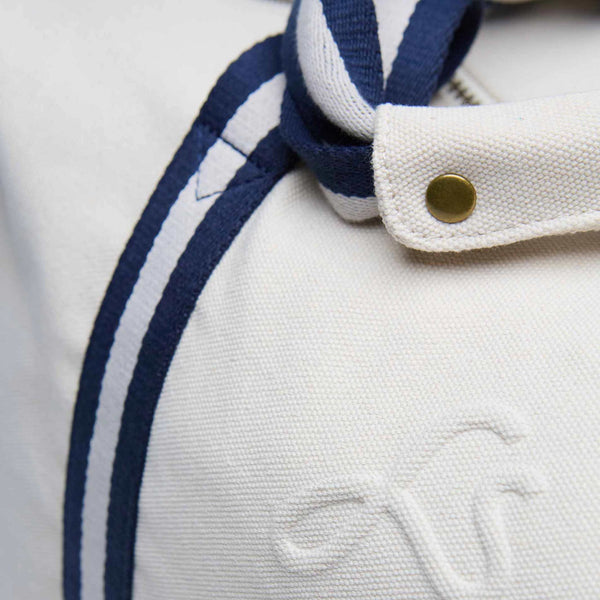 Charles And Marie BODHI NOMAD - Beige Weekender Medium - Reise-Tasche Aus Recyceltem Segeltuchstoff | Farans