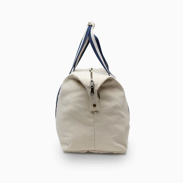Charles And Marie BODHI NOMAD - Beige Weekender Medium - Reise-Tasche Aus Recyceltem Segeltuchstoff | Farans