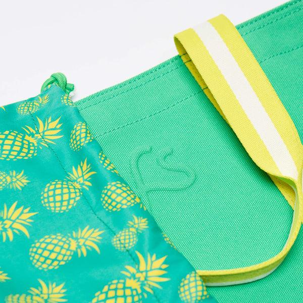 Charles And Marie BODHI NOMAD - Grüner Weekender Medium - Reise-Tasche Aus Recyceltem Segeltuchstoff | Farans