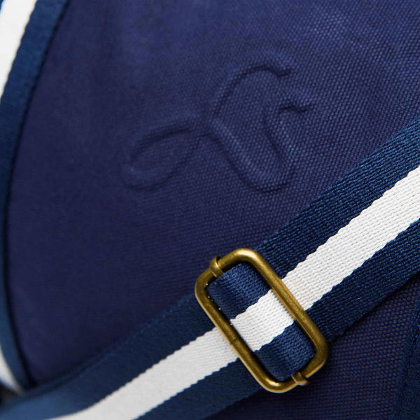 Charles And Marie BODHI NOMAD - Navyblauer Weekender Medium - Reise-Tasche Aus Recyceltem Segeltuchstoff | Farans