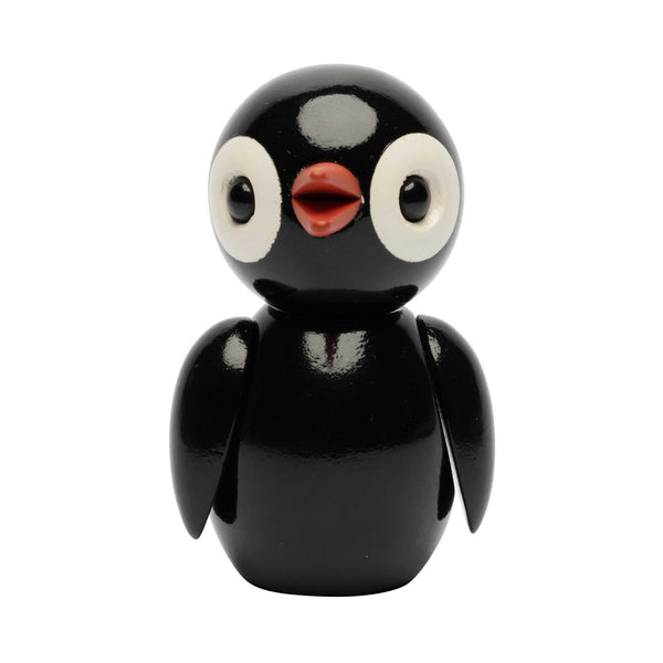 charles and marie BOLD BLACK - Kleiner Schwarzer Holz-Deko-Vogel - Spring Birds - Chresten Sommer | Spring Copenhagen