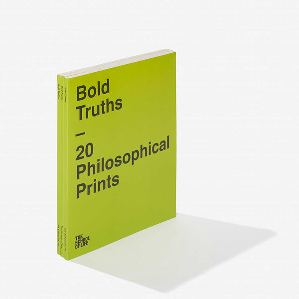 charles and marie BOLD TRUTHS - Poster-Buch mit 20 Philosophical Prints - English Edition | The School of Life