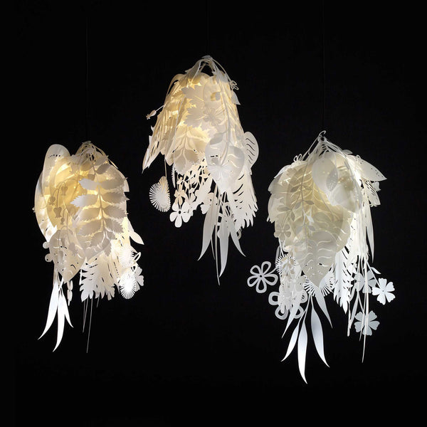 charles and marie BOUQUET - Weisser Lampenschirm - Tord Boontje | Artecnica