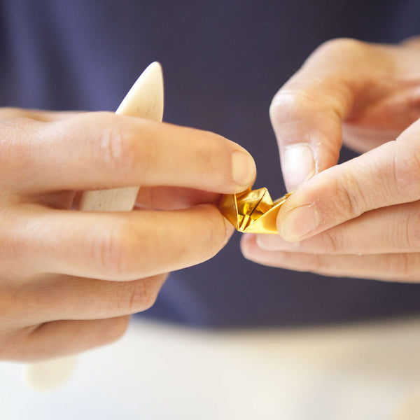 Charles And Marie Brosche - ORIGAMI BOOT | Turina. Jewellery